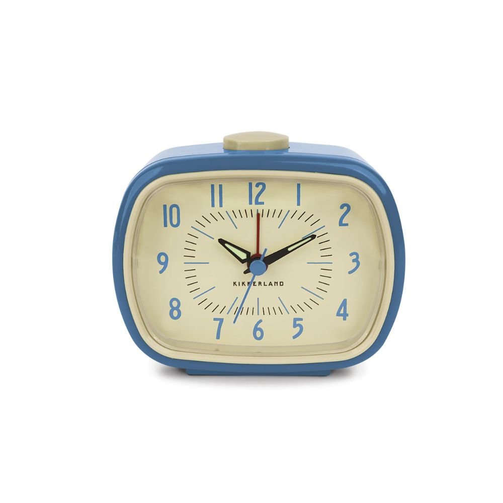 Despertador retro azul