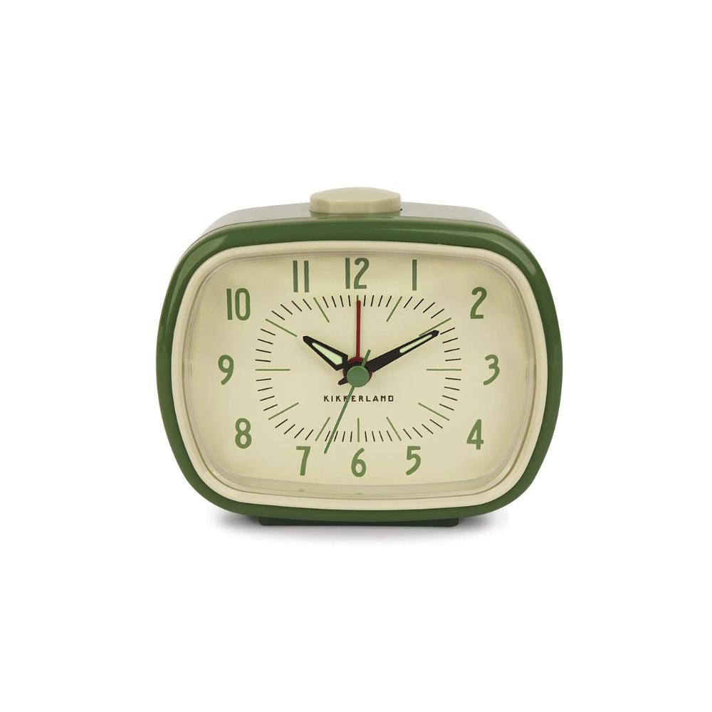 Despertador retro verde