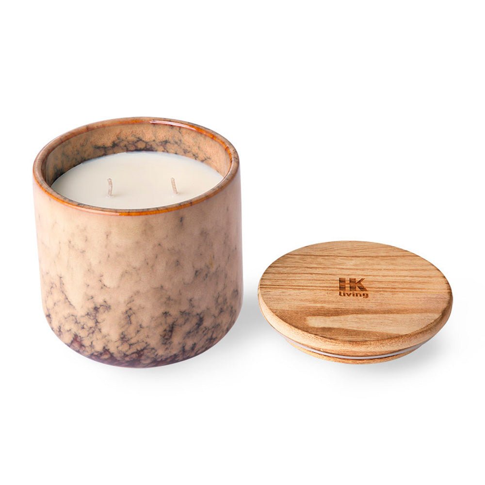 Vela Aromática de Cerámica Frutas Casa