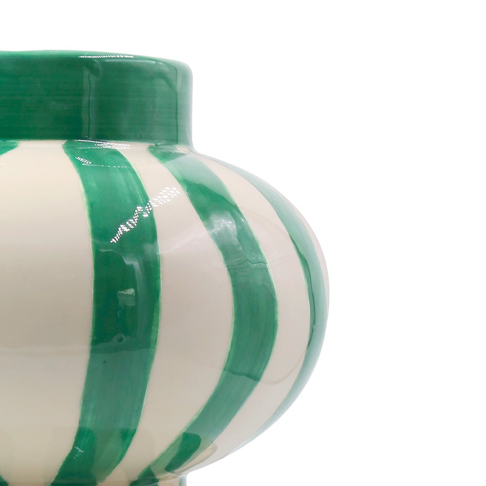 Vaso Augusto de rayas Ballerina