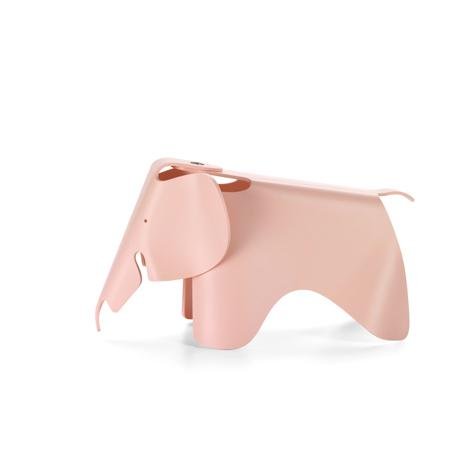 Eames Elephant Plástico Pequeño Rosa Pálido