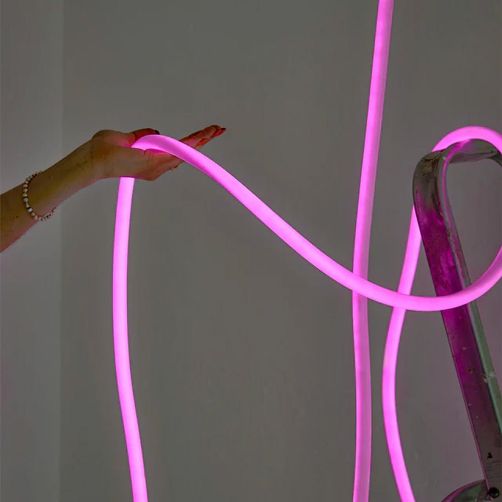 Tubo Flexible 5M Rosa Brillante