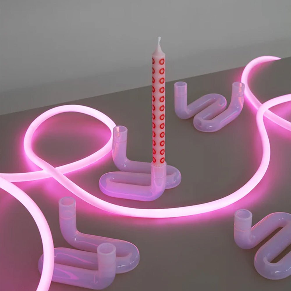 Tubo Flexible 5M Rosa Brillante