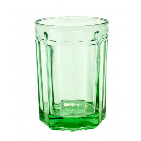 Vidrio Verde L Pez y Pez (juego de 4)