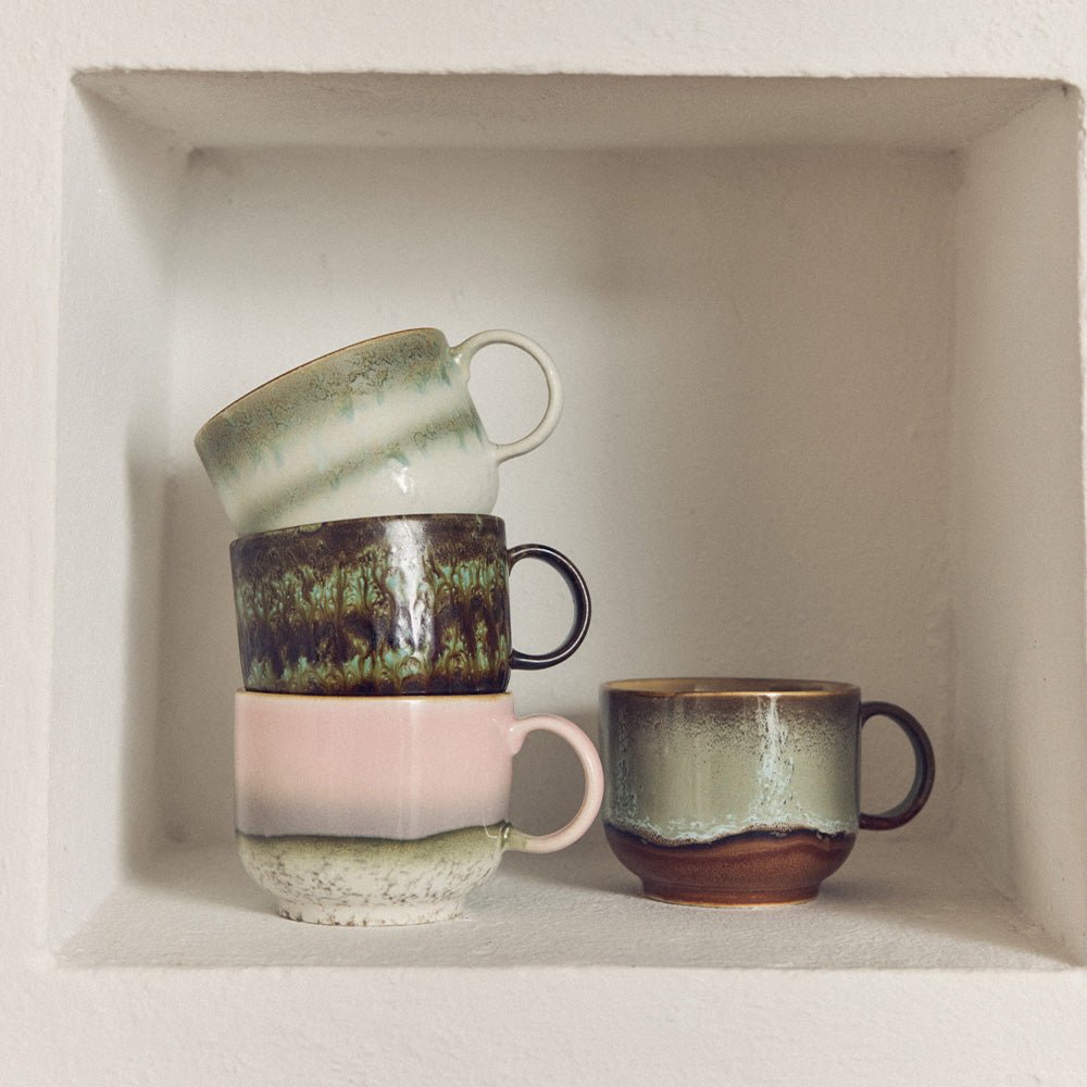 Cerámica de los 70: Tazas de té - Nova (set de 2)