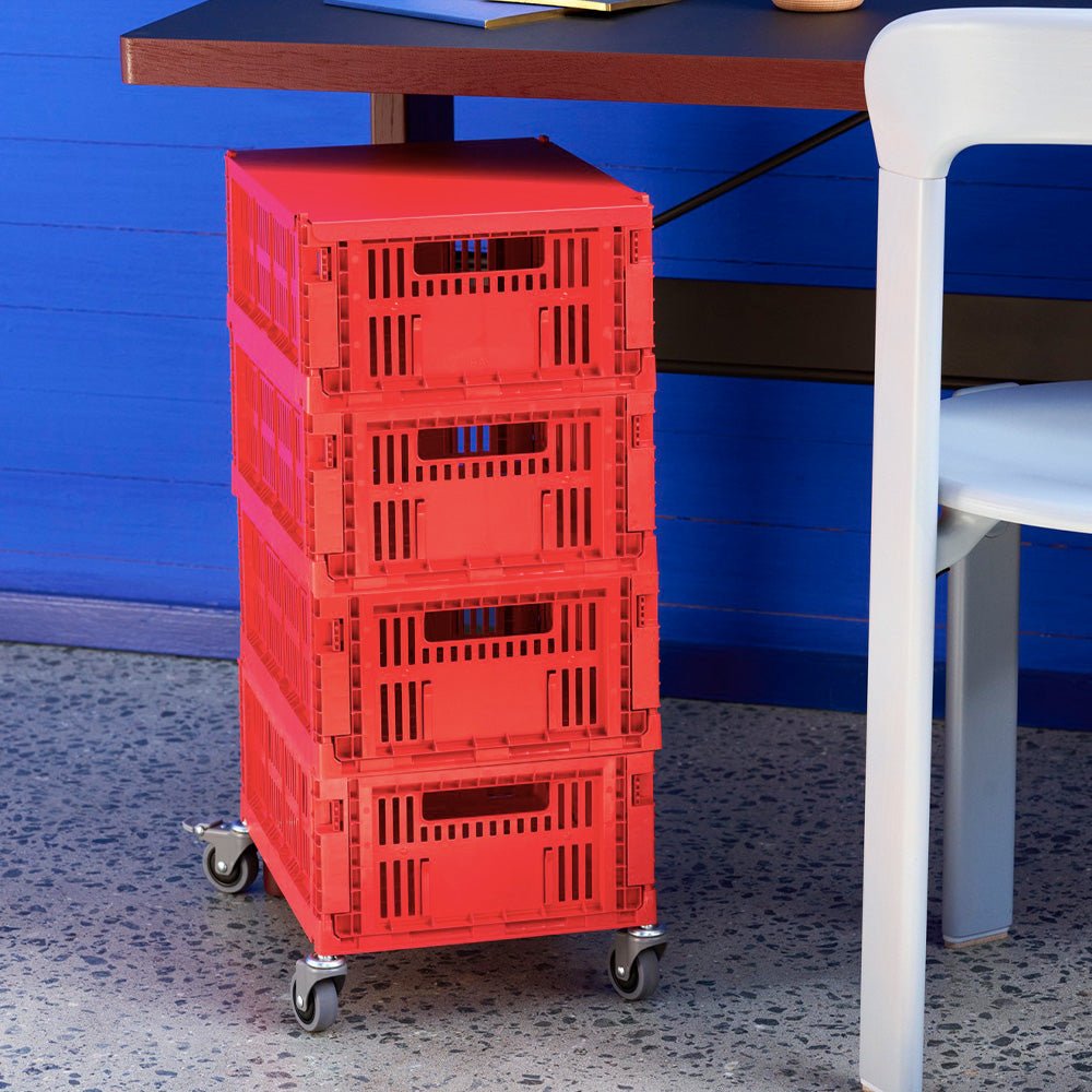 Tapa de cajón de color M rojo