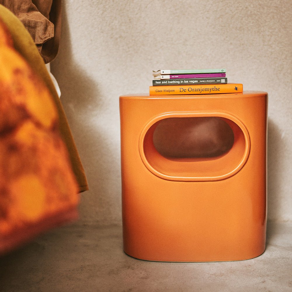 Mesa auxiliar Space naranja
