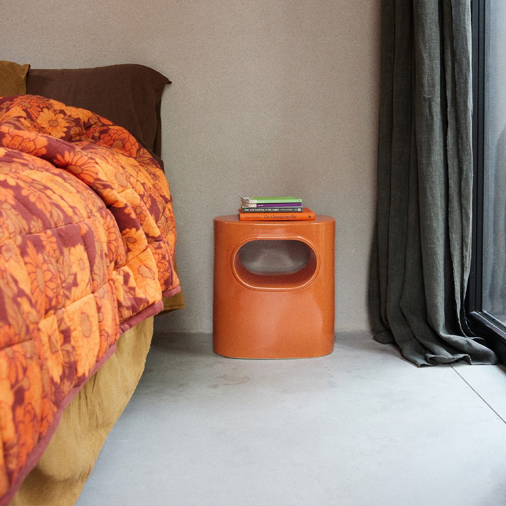 Mesa auxiliar Space naranja