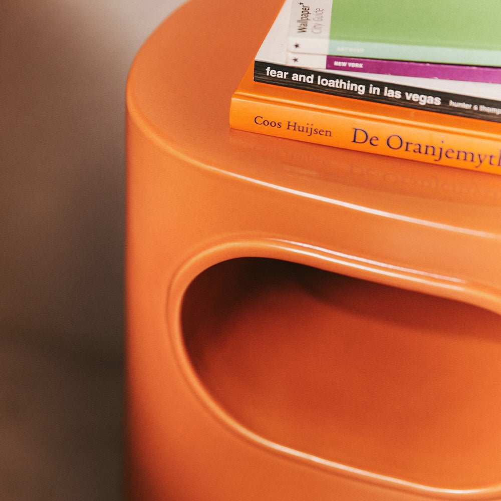 Mesa auxiliar Space naranja