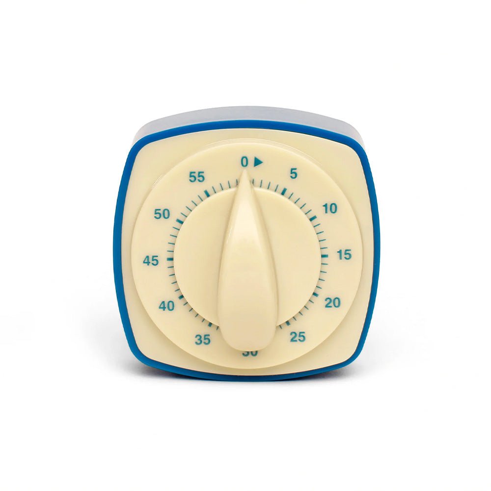 Temporizador de cocina retro azul